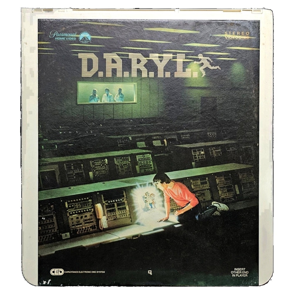 DARYL Paramount CED Video Disc VTG LV1810 Capacitance Electronic System Movie
